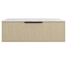 Elwood Dockland 1200mm Carrara Wall Hung Single Vanity Unit